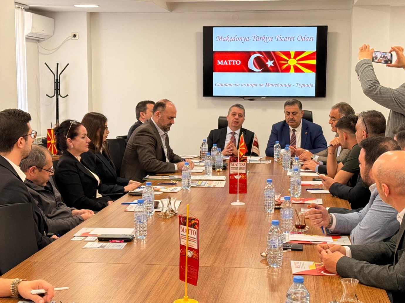 MATTO’da Türkiye–Kuzey Makedonya Ekonomik İş Birliğinin Güçlendirilmesine Katkı Sağlayan Temaslar