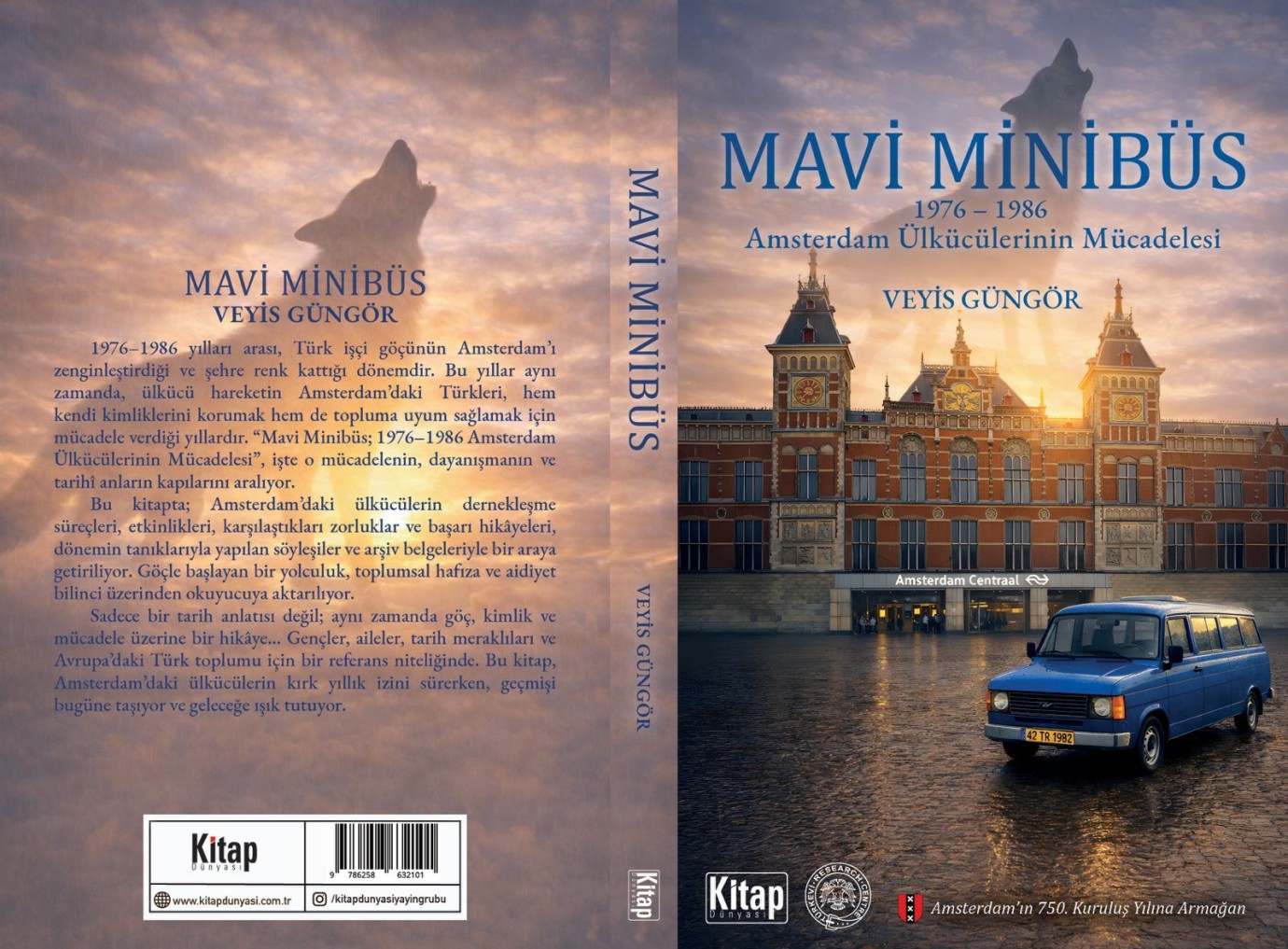 MAVİ MİNİBÜS (1976–1986): Amsterdam Ülkücülerinin Varolma Mücadelesi Kitabı Yayımlandı