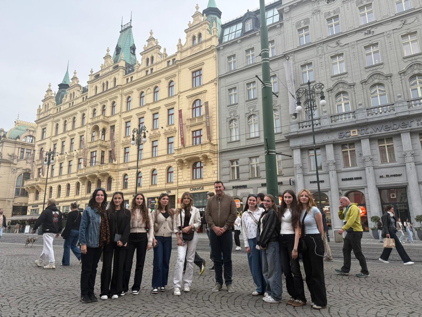 Tsvetan Dimov Lisesi Öğrencileri Erasmus+ Kapsamında Prag’da Eğitim Ziyaretinde Bulundu