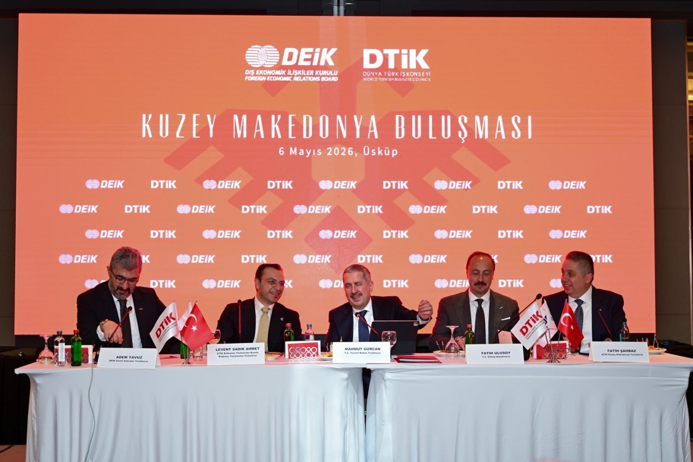 DTİK Kuzey Makedonya Buluşması, Bakan Yardımcısı Gürcan’ın Katılımıyla Üsküp’te Gerçekleşti