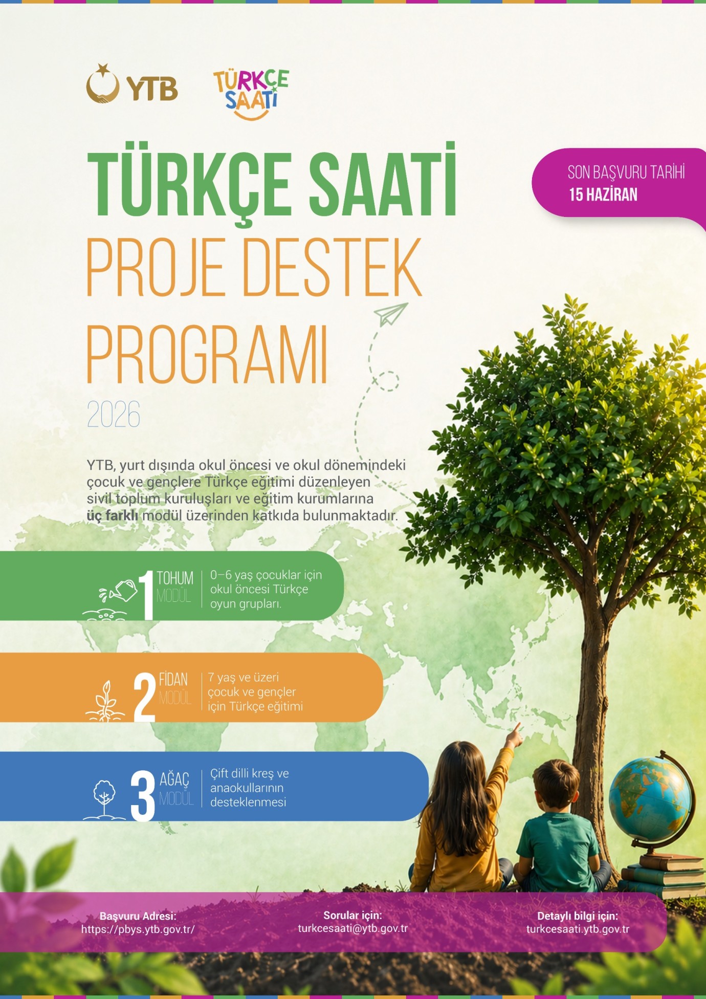 YTB’DEN YURT DIŞINDAKİ ÇOCUKLARA BÜYÜK DESTEK: “TÜRKÇE SAATİ” PROGRAMI BAŞLADI