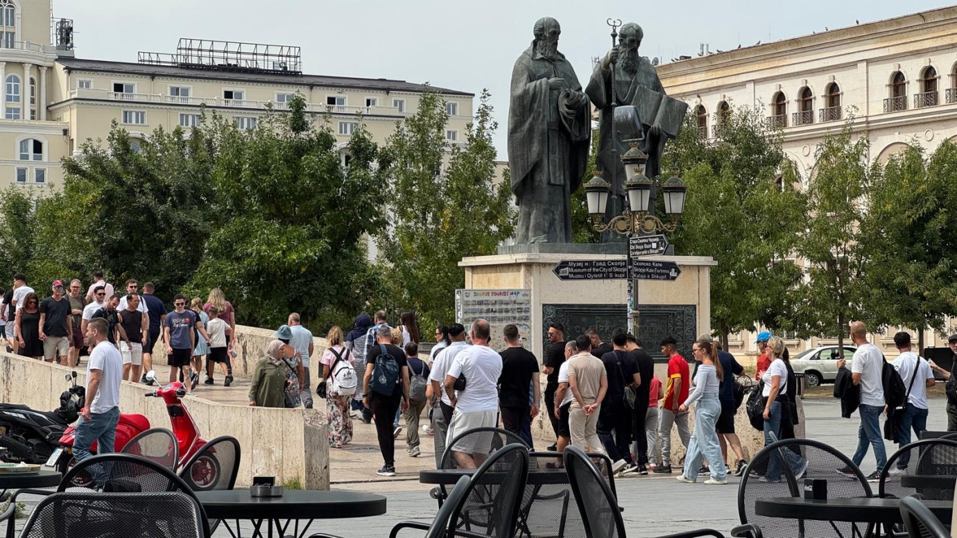 Nisan Ayında Kuzey Makedonya'yı En Çok Türk Turistler Ziyaret Etti