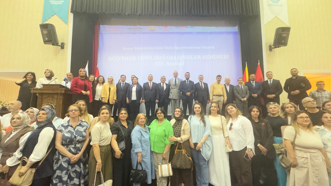 Kuzey Makedonya’da Türk Öğretmenlere Yönelik “Eğitimde Yenilikçi Gelişmeler” Semineri Başladı