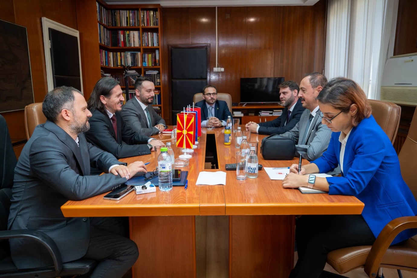 Büyükelçi Ulusoy'dan Göreve Yeni Atanan Kültür Bakanı Süleymani'ye Nezaket Ziyareti