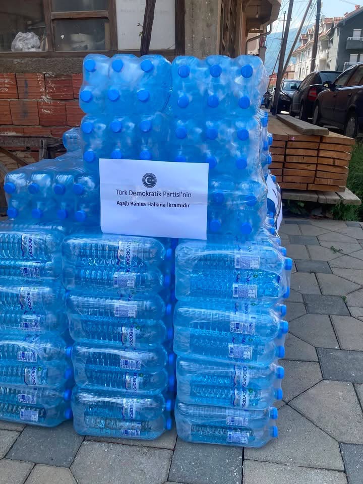 TPD'den Gostivar'daki Su Krizine Destek