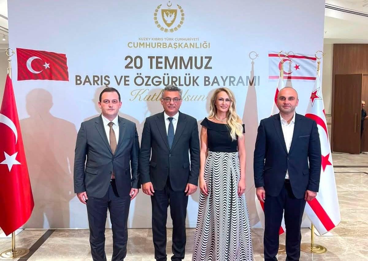 TDP Heyeti, KKTC'de 20 Temmuz Barış ve Özgürlük Bayramı Törenlerine Katıldı