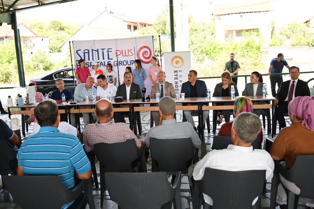 T.C. Üsküp Büyükelçiliği Himayesinde Düzenlenen “Gezici Sağlık Hizmetleri” Çalıklı’da