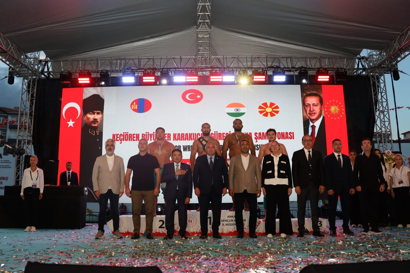 KARAKUCAK GÜREŞİ DÜNYA ŞAMPİYONASI ANKARA’DA SONA ERDİ