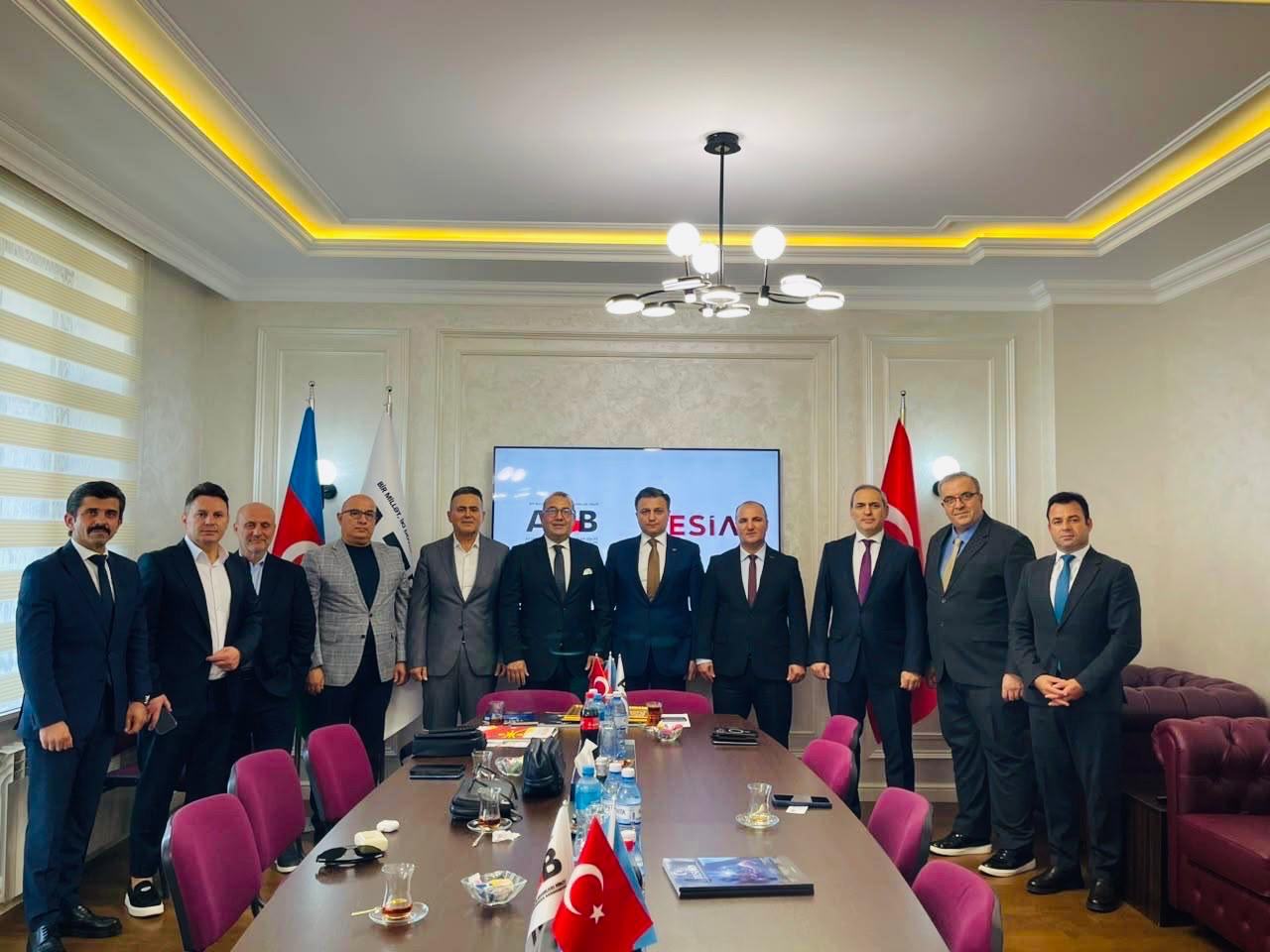 MATTO ve TESİAD Heyetinden Bakü’de İş Dünyasına Yönelik Temaslar
