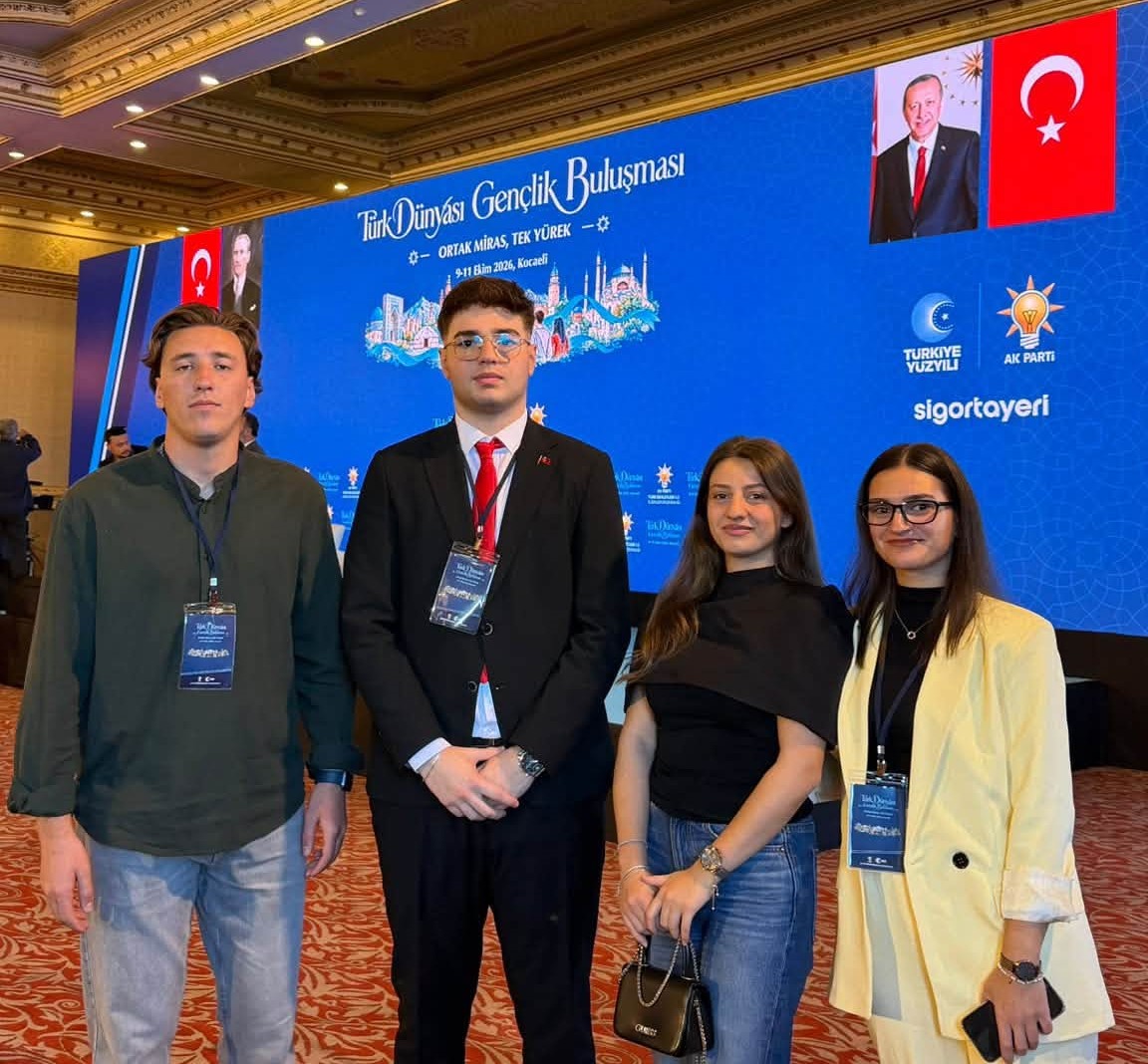 TDP Gençlik Kolları, Türk Dünyası Gençlik Buluşması’na Katıldı