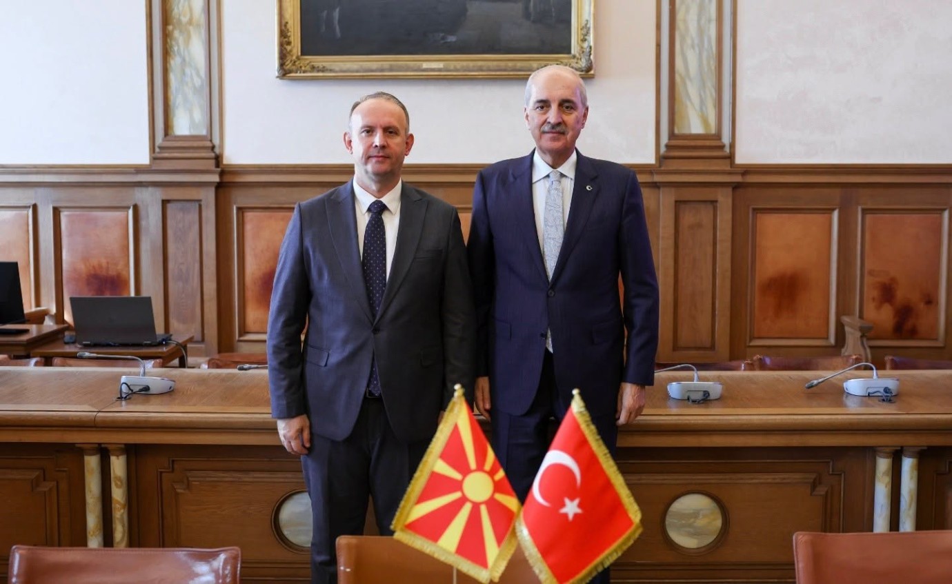 Afrim Gaşi ile Numan Kurtulmuş Roma’da bir araya geldi