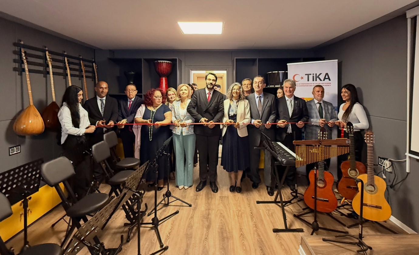 TİKA Başkan Yardımcısı Coşkun, Kadriye Nurmambet Müzik Atölyesinin Açılışına Katıldı