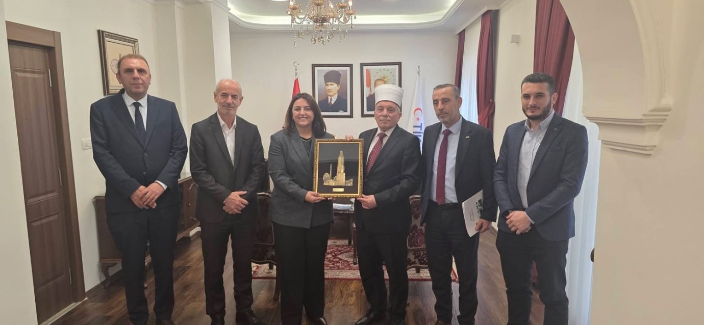 REİSÜ'L-ULEMÂ, TİKA KUZEY MAKEDONYA KOORDİNATÖRÜNÜ ZİYARET ETTİ