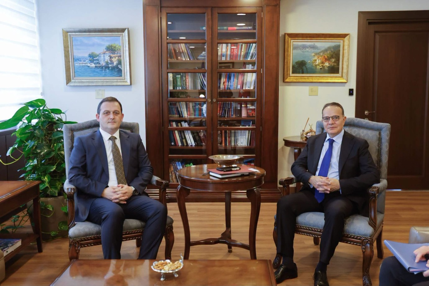 Bakan Zeynula, Türkiye Dışişleri Bakan Yardımcısı Bozay ile Görüştü