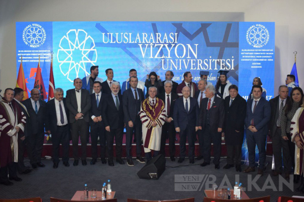 Uluslararası Vizyon Üniversitesi İlk Mezunlarını Verdi