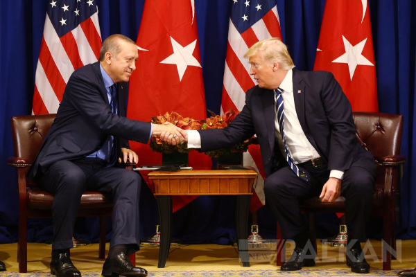 Cumhurbaşkanı Erdoğan ABD Başkanı Trump İle Görüştü