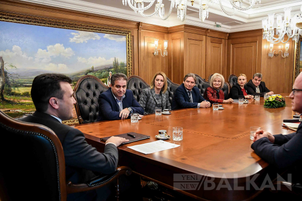 Başbakan Zoran Zaev DSK Üyeleriyle Görüştü