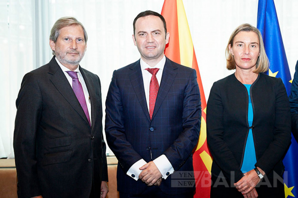 Başbakan Yardımcısı Osmani Mogherini ve Hahn ile Görüşecek