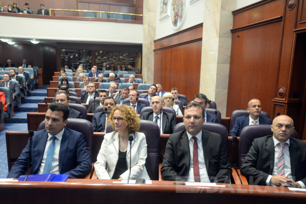 İçişleri Bakanı Spasovski için Gensoru Önergesi Bugün Mecliste
