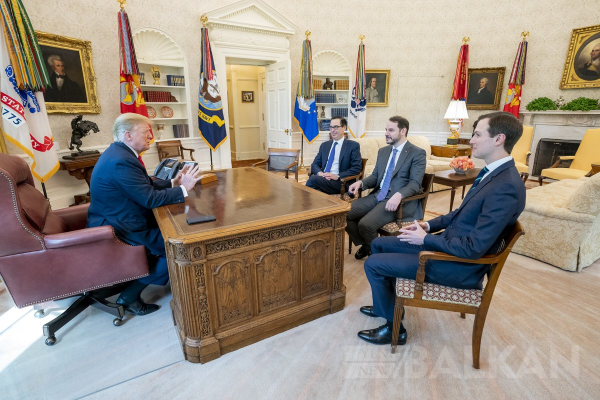 Bakan Albayrak, ABD Başkanı Trump İle Görüştü