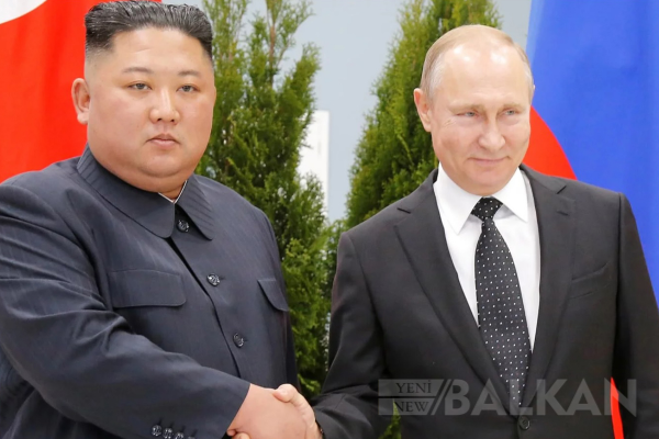 Putin İle Kuzey Kore Lideri Kim Bir Araya Geldi