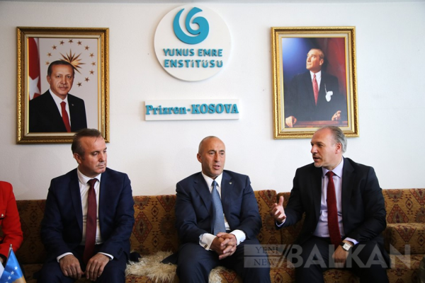 Kosova Başbakanı Haradinaj’dan Prizren Yunus Emre Enstitüsüne Ziyaret