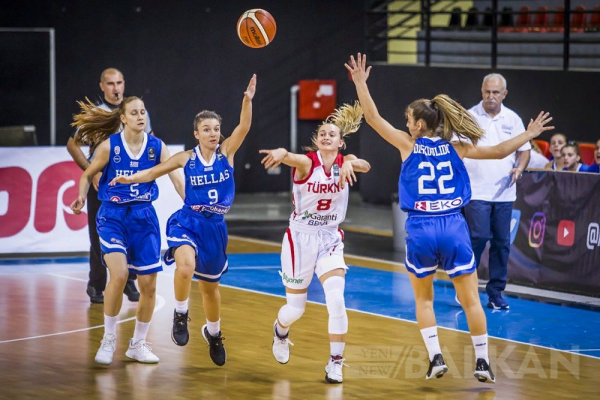U16 Şampiyonası: Türkiye 55 – 65 Yunanistan