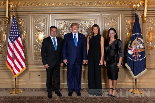 Zaev ABD Başkanı Trump’la Yemekte Buluştu