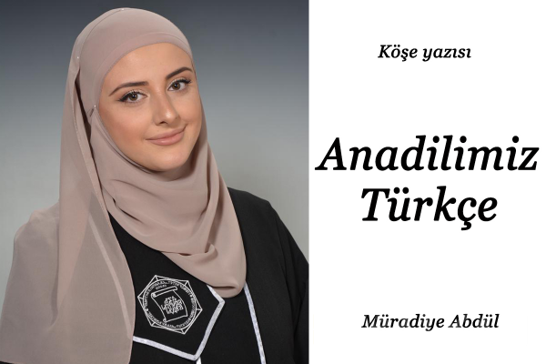 Anadilimiz Türkçe