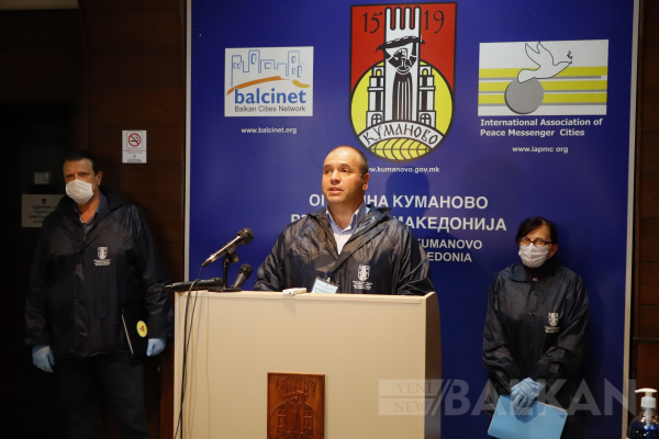 Kumanova Belediye Başkanı koronavirüse yakalandı