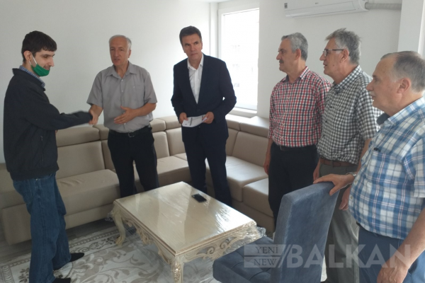 El Hilal, Üsküp'te ihtiyaç sahibi aileye daire bağışladı