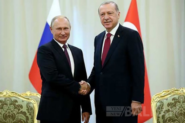 Cumhurbaşkanı Erdoğan Putin ile görüştü