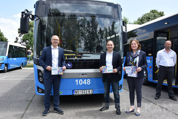 Türkiye’de üretilen 63 otobüs Sırbistan’a teslim edildi