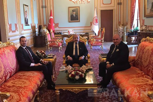 Aydoğan Ademoski’den TBMM Başkanı Şentopa’a tebrik mesajı