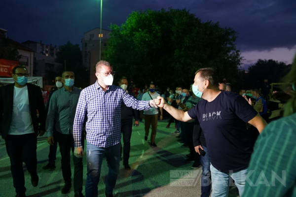 Mickovski: “Seçimler dürüstlük ile yolsuzluk arasında bir seçim olacak”