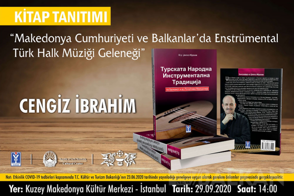 Cengiz İbrahim’in kitabı İstanbul’da tanıtılacak