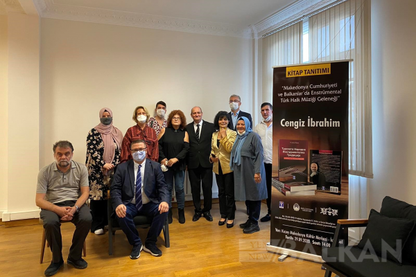 Cengiz İbrahim’in kitabı İstanbul'da tanıtıldı