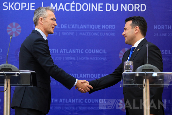Zaev, NATO Genel Sekreteri Stoltenberg’le görüşecek