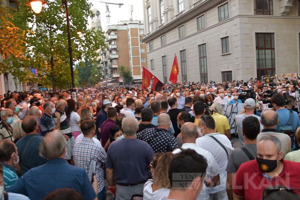VMRO-DPMNE bu akşam protesto yürüyüşü gerçekleştirecek