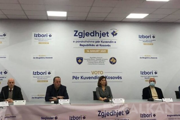 Kosova seçimlerine katılım oranı yüzde 46,97