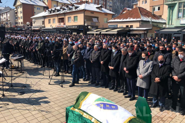 TİKA ve YTB Başkanları Rafet Husoviç’in cenaze merasimine katıldı