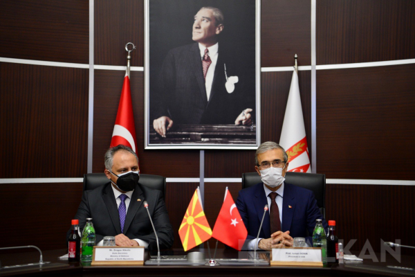 Savunma Sanayi Başkanı Demir, Makedonya heyetini kabul etti