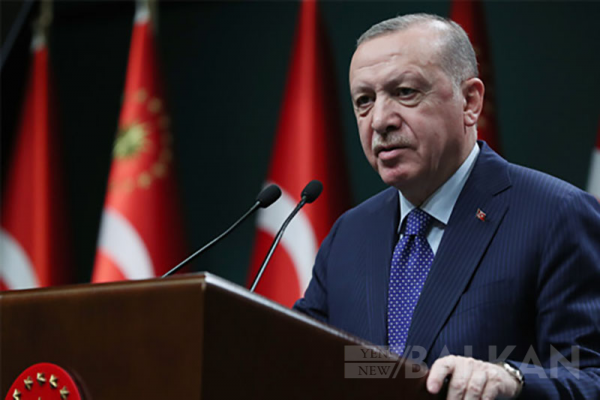 Cumhurbaşkanı Erdoğan’dan, Kosova Cumhurbaşkanı Osmani’ye tebrik