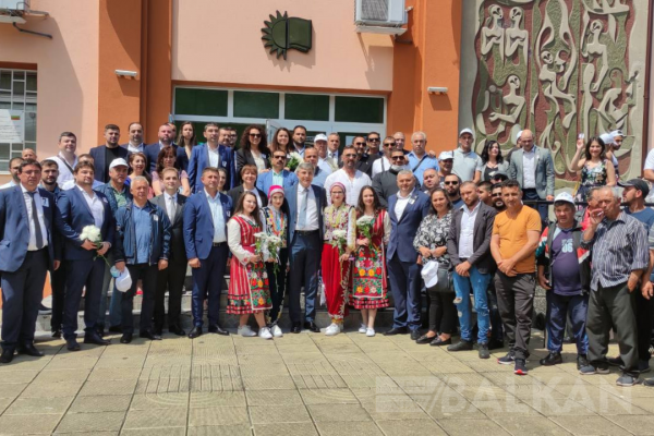 HÖH milletvekili Tsonev mitingde Türkçe konuştu