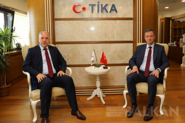 Bakan Damka TİKA ve YTB Başkanlarıyla görüştü