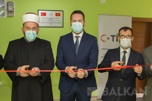 Karadağ sosyal altyapısına TİKA desteği