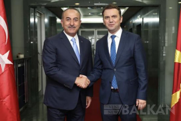 Bakan Osmani, Türkiye Dışişleri Bakanı Çavuşoğlu ile görüştü