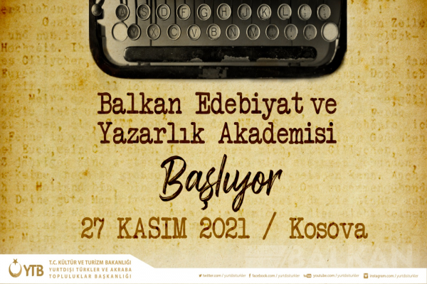 YTB’den Balkanlarda yazarlık akademisi