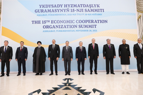Cumhurbaşkanı Erdoğan, Ekonomik İşbirliği Teşkilatı 15. Liderler Zirvesi’ne katıldı
