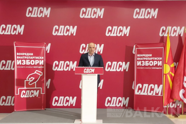 SDSM’nin yeni lideri Dimitar Kovaçevski oldu